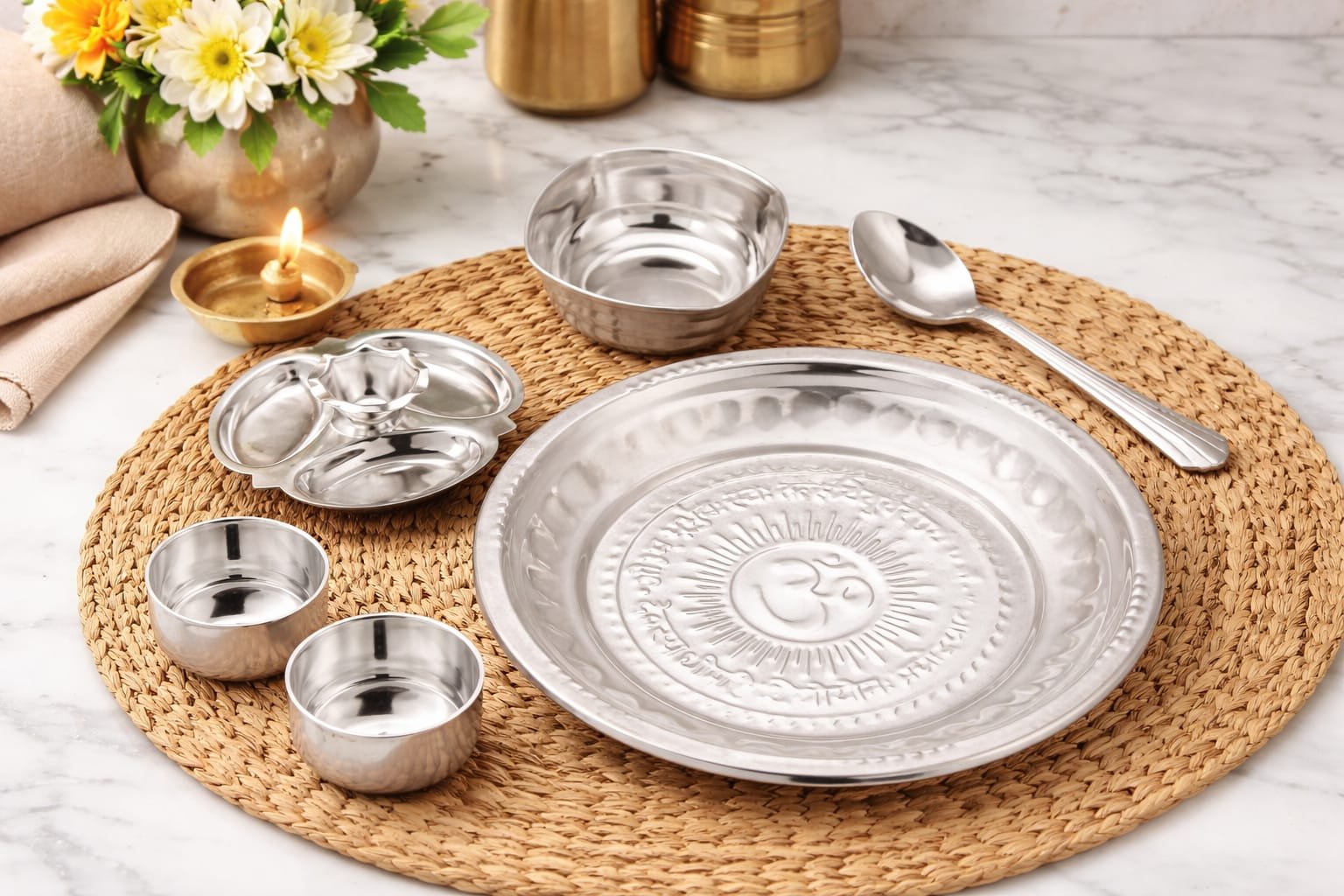 Pooja Set-(Pack Of 6)-PS-11