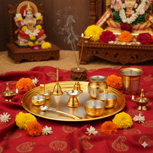 Pooja Set-(Pack Of 10)-PS-23(GS)