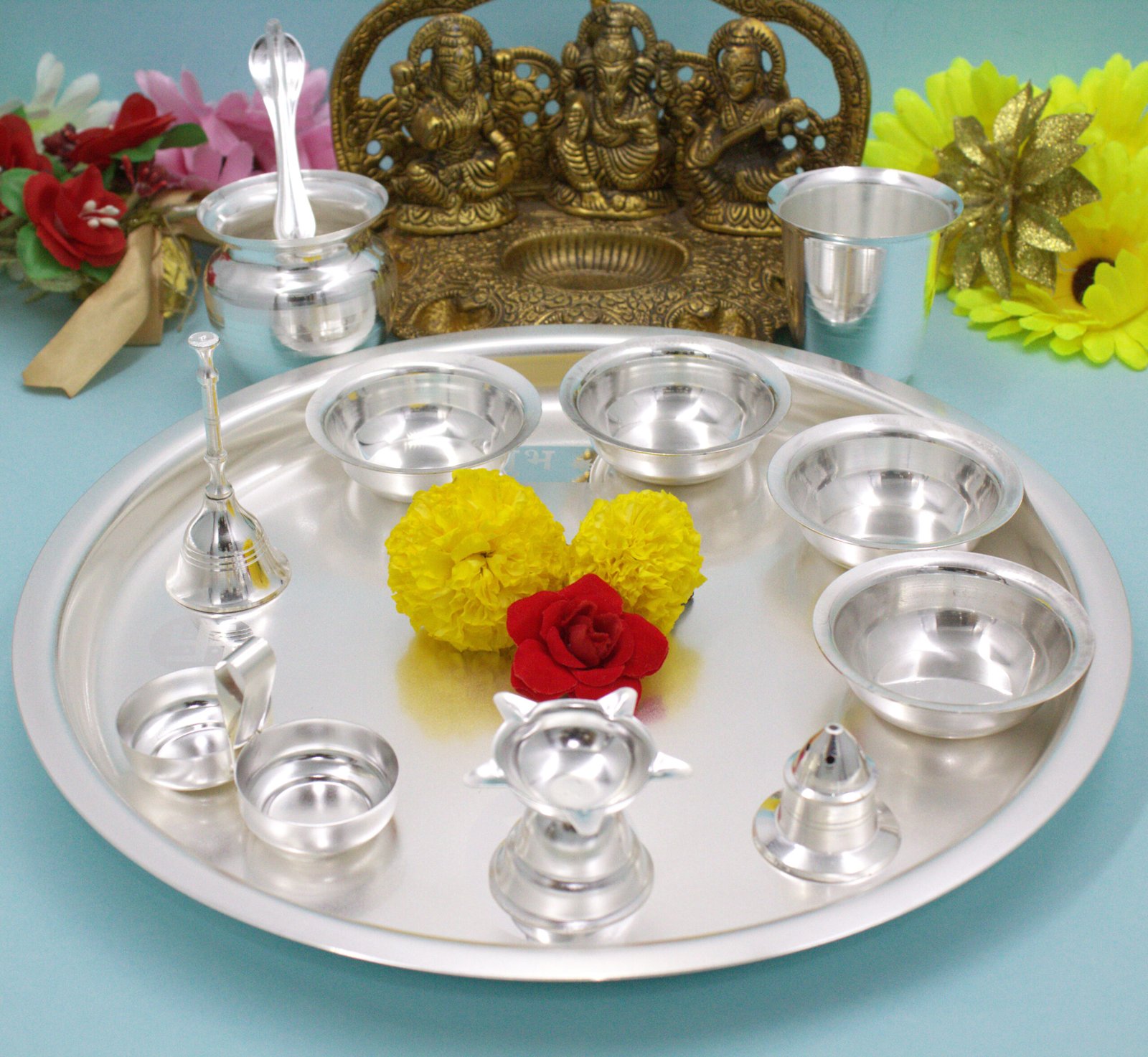 Pooja Set-(Pack Of 12)-PS-3 - Image 2