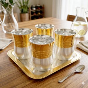 Tray/Glass Set-(Pack Of 5)-GT 47(GS)