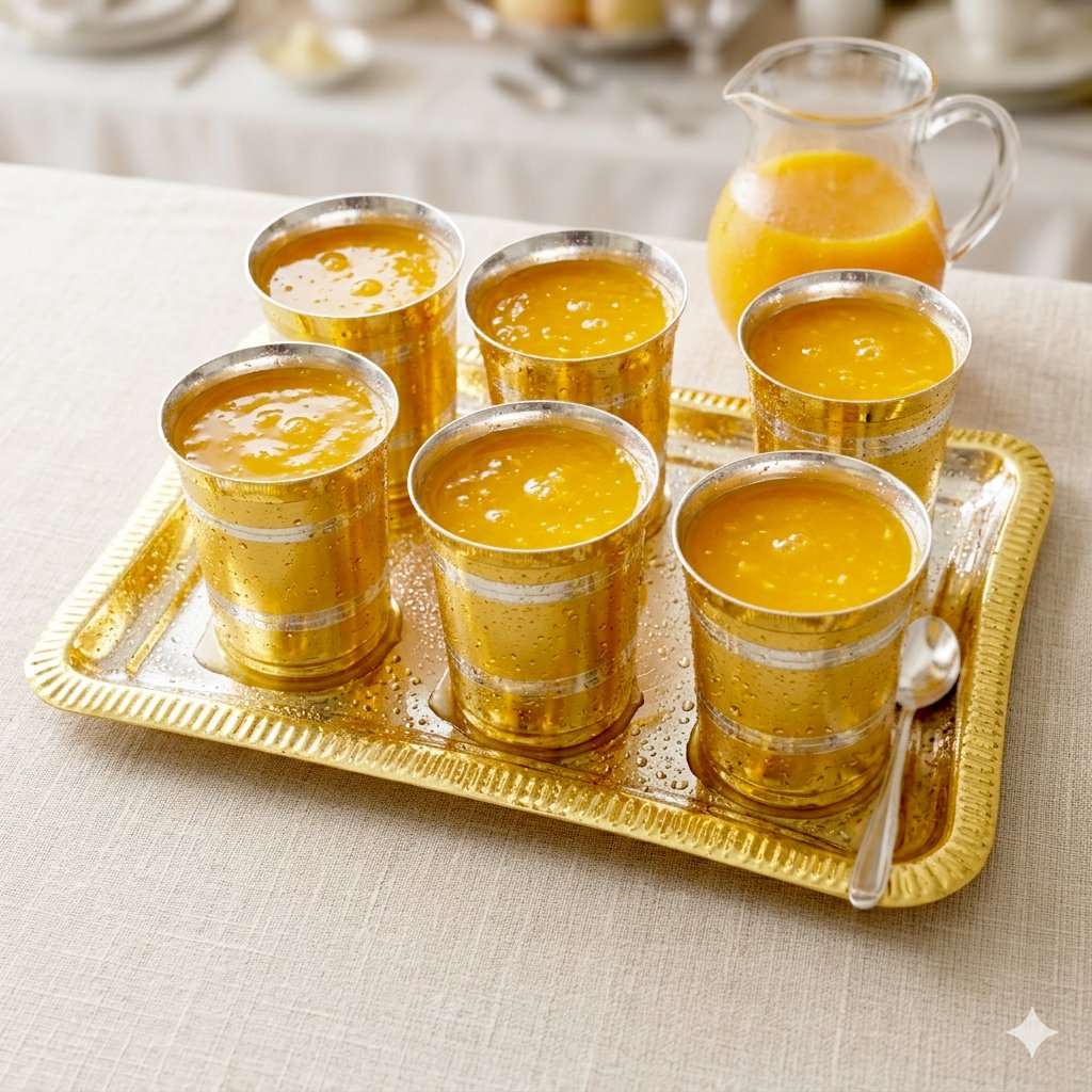 Tray/Glass Set-(Pack Of 7)-GT 69(GS)