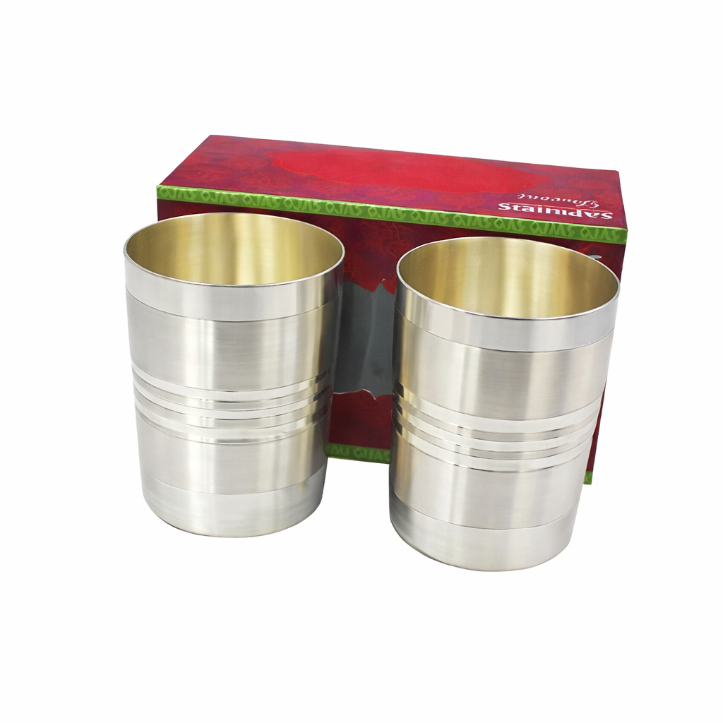 Set Of 2 Glass-(Pack of 2)-S2DG(S)