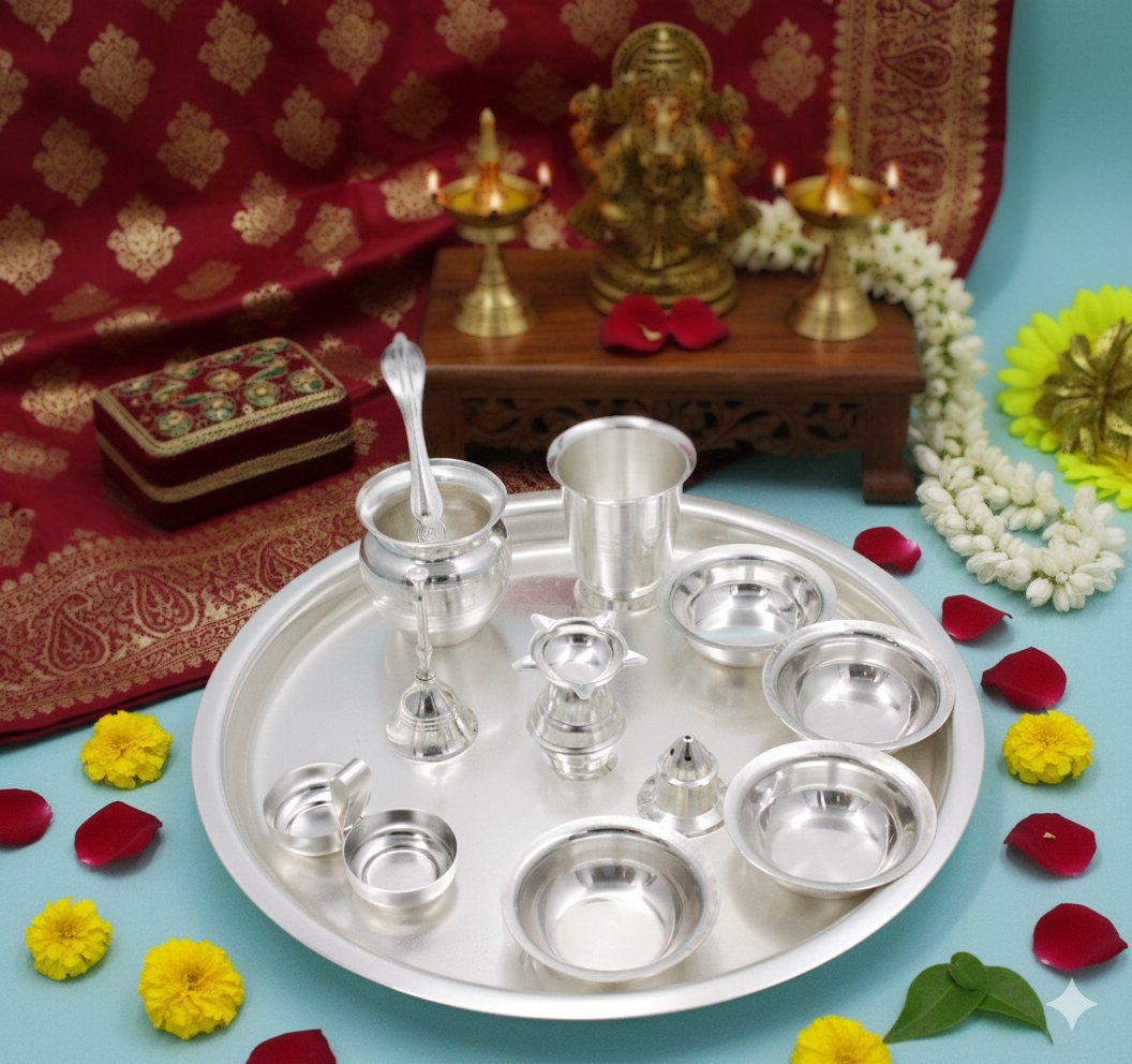 Pooja Set-(Pack Of 12)-PS-3
