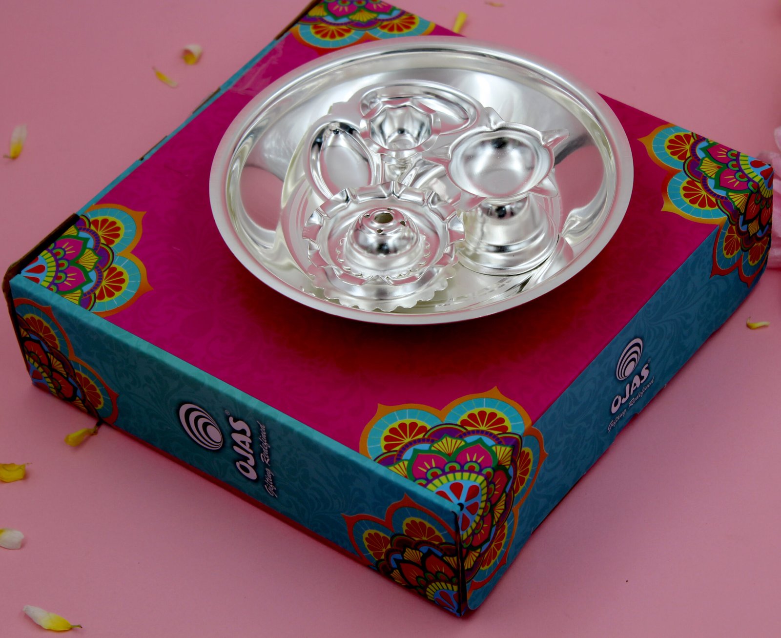 Pooja Set-(Pack Of 4)-PS 12 - Image 4