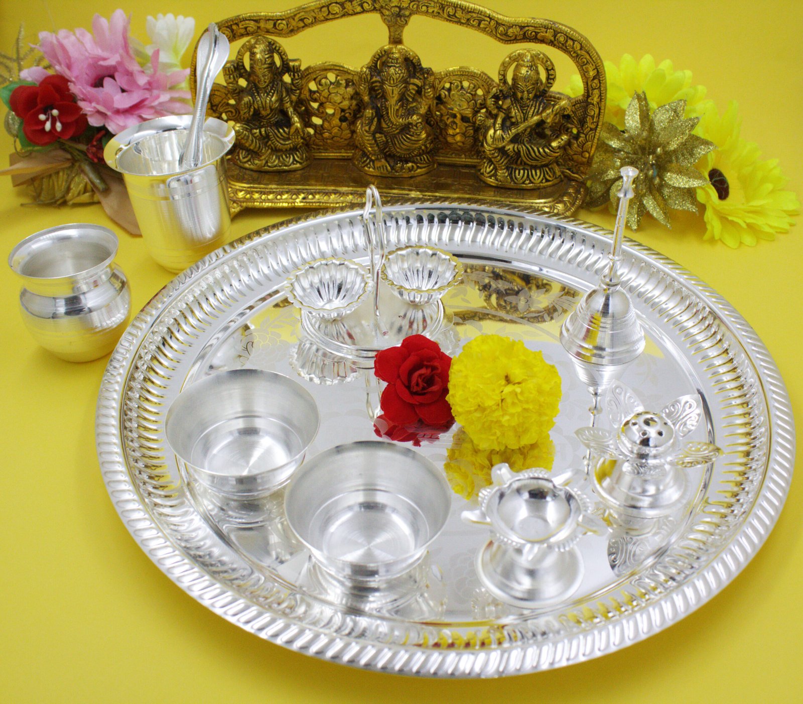 Pooja Set-(Pack Of 10)-PS 4(I) - Image 2