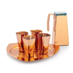 Tray/Glass Set With Jug-(Pack Of 6)-GT 39(RG)