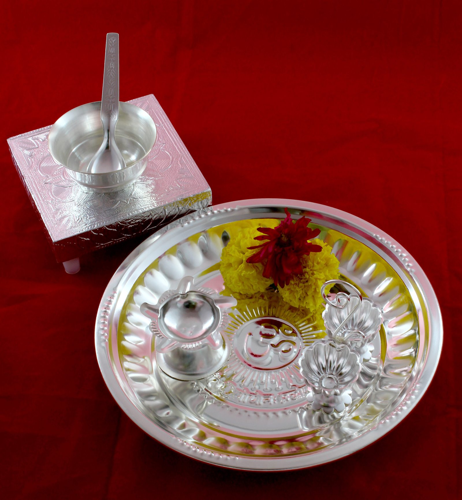 Pooja Set-Pack Of 6)-PS 21 - Image 2