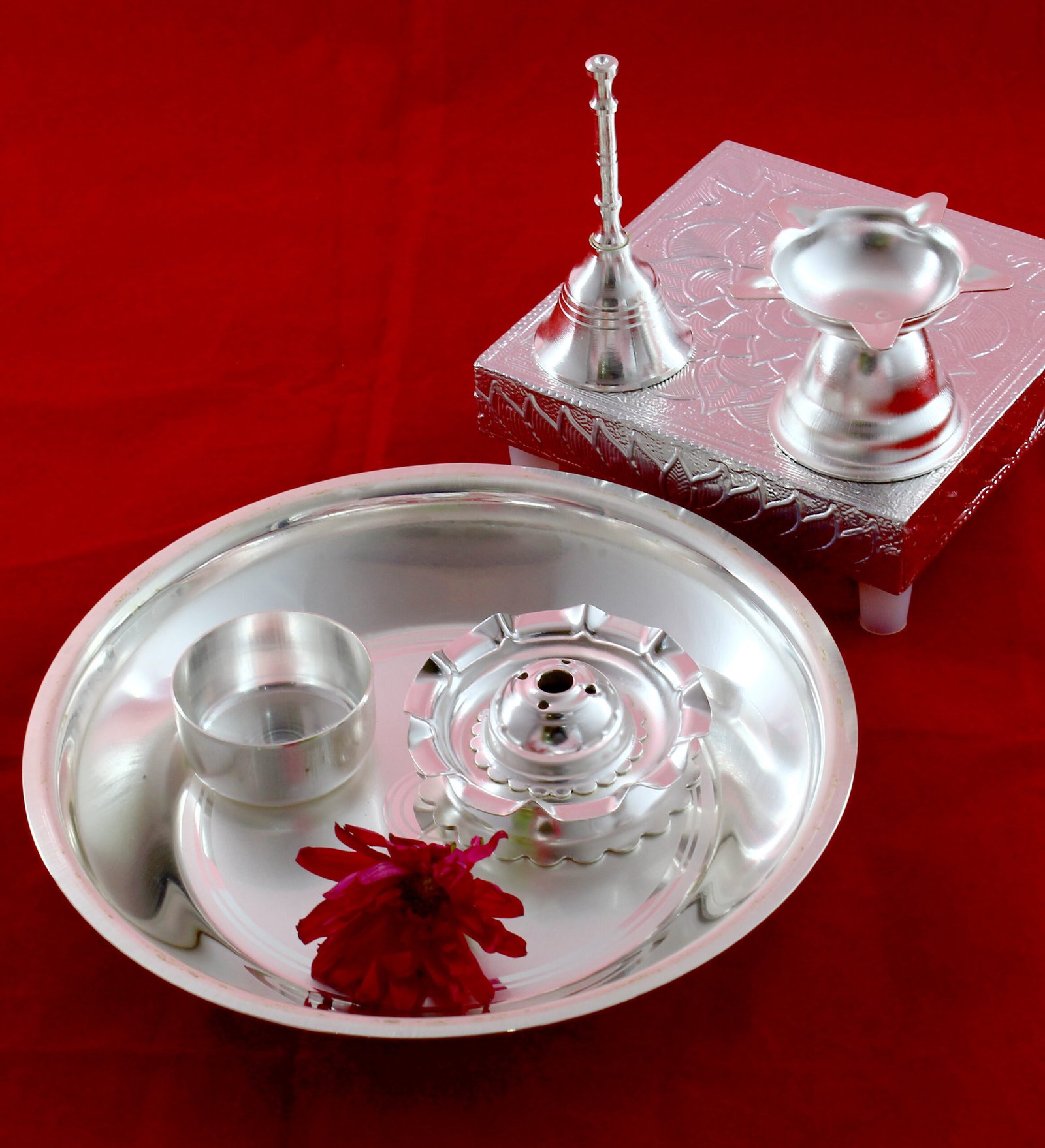 Pooja Set-(Pack Of 5)-PS 22 - Image 2