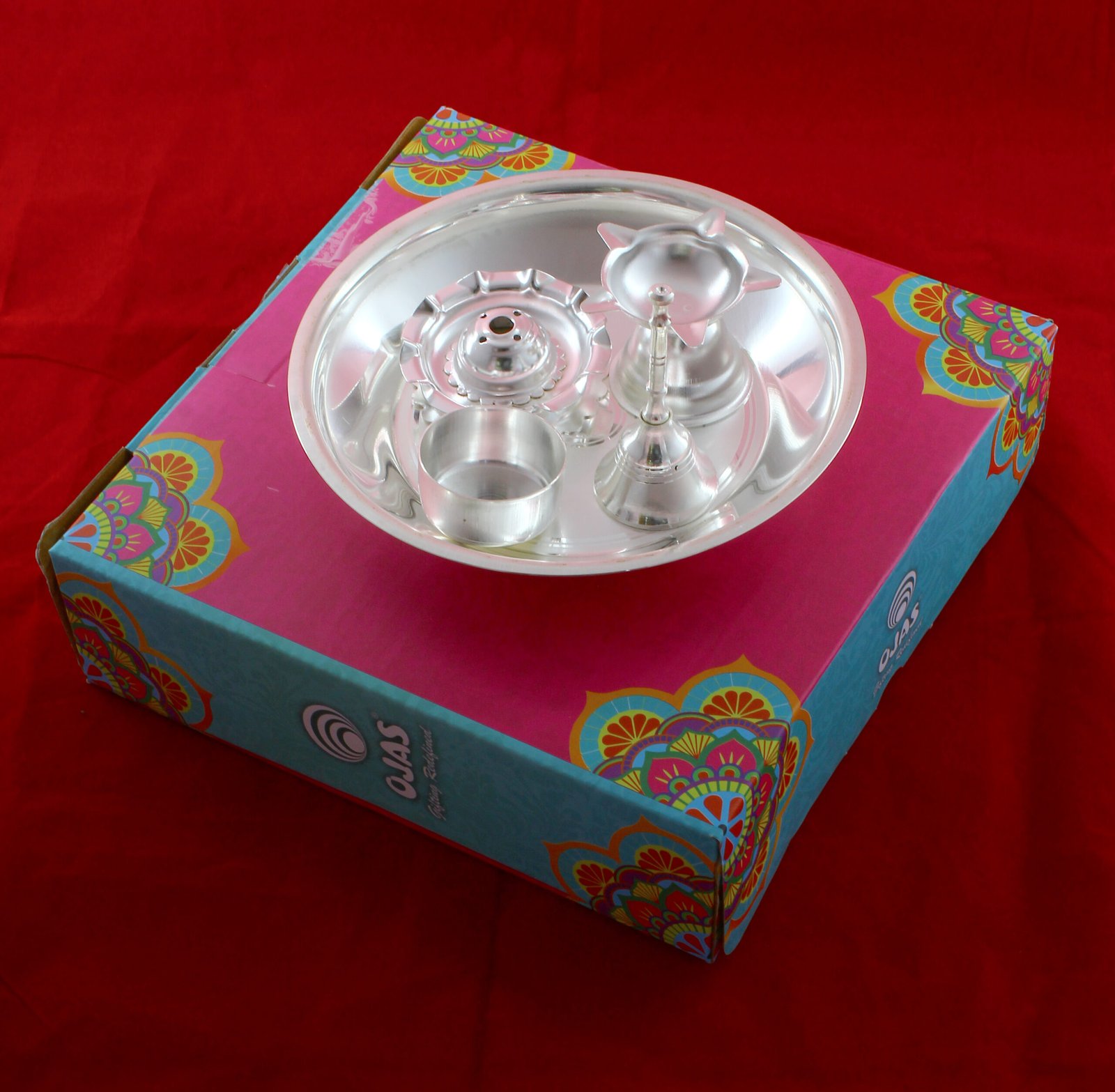 Pooja Set-(Pack Of 5)-PS 22 - Image 4