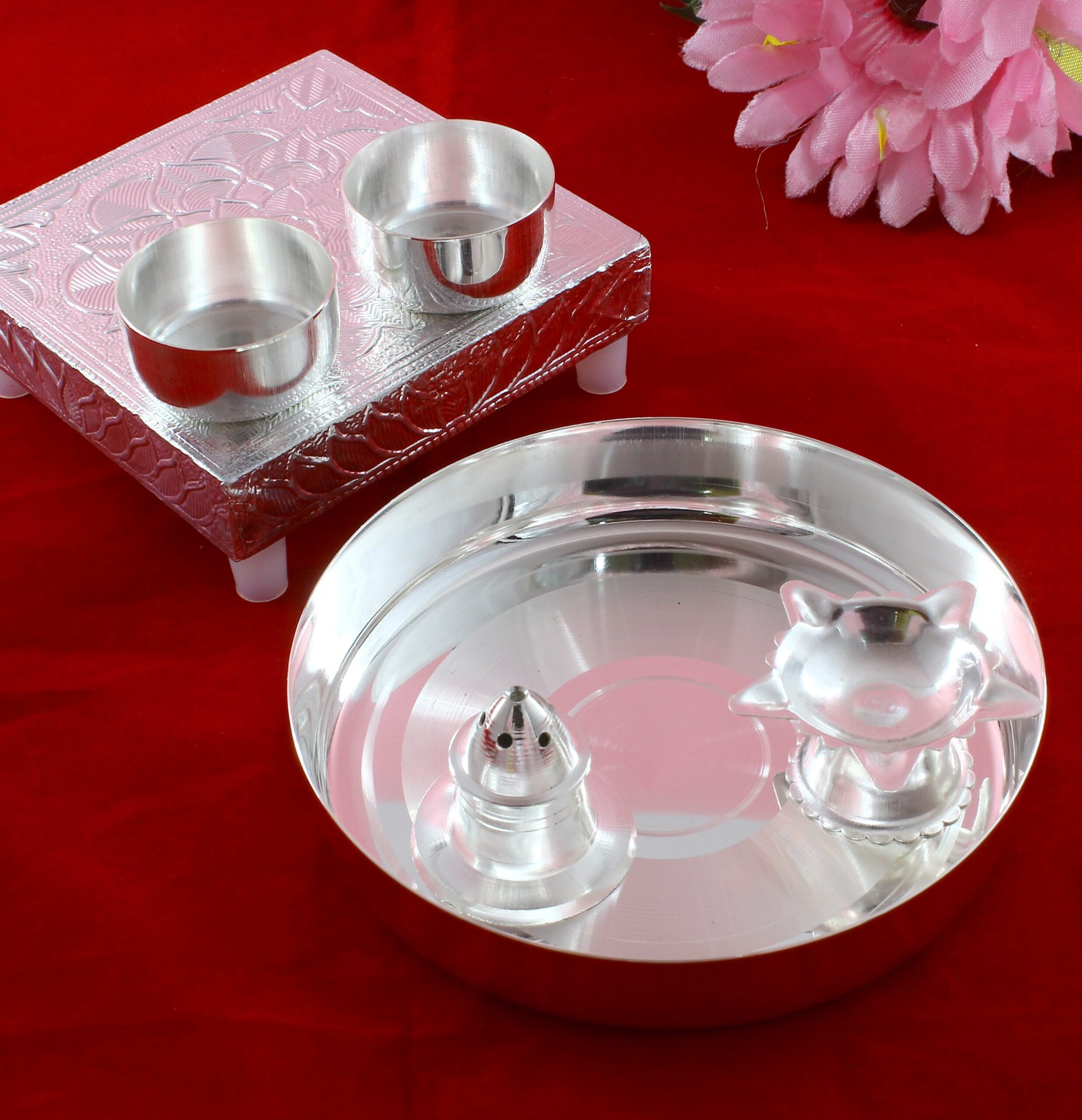 Pooja Set-(Pack Of 5)-PS 24 - Image 2