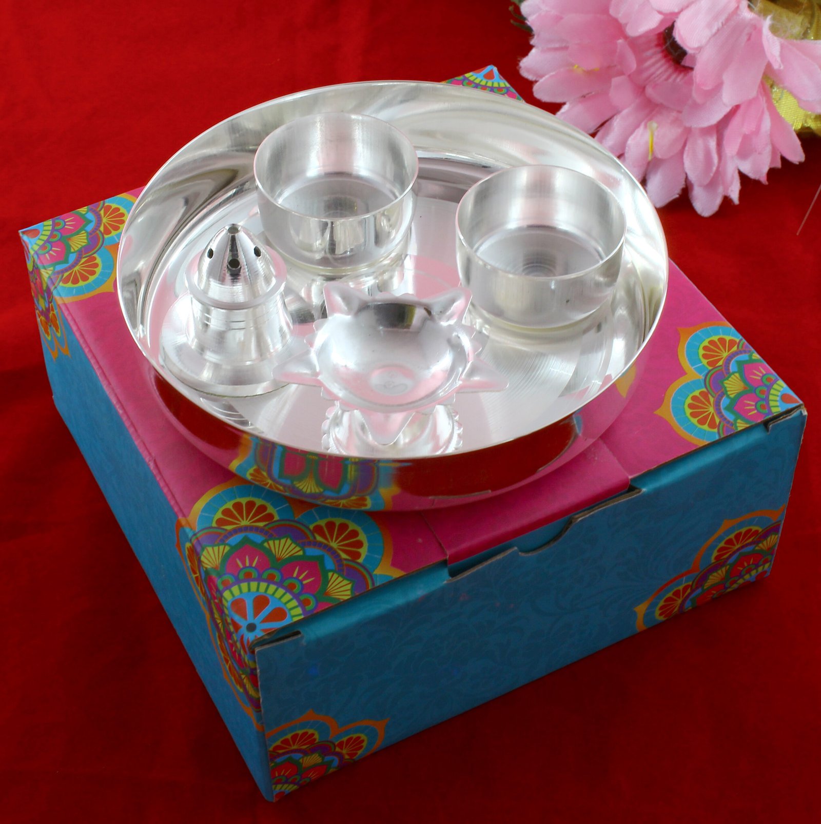 Pooja Set-(Pack Of 5)-PS 24 - Image 4