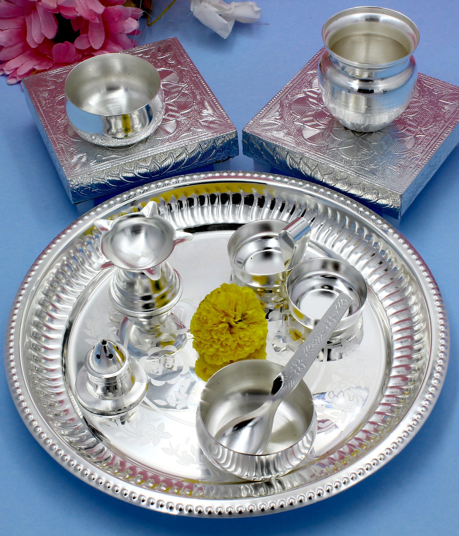 Pooja Set-(Pack Of 8)-PS 26 - Image 2