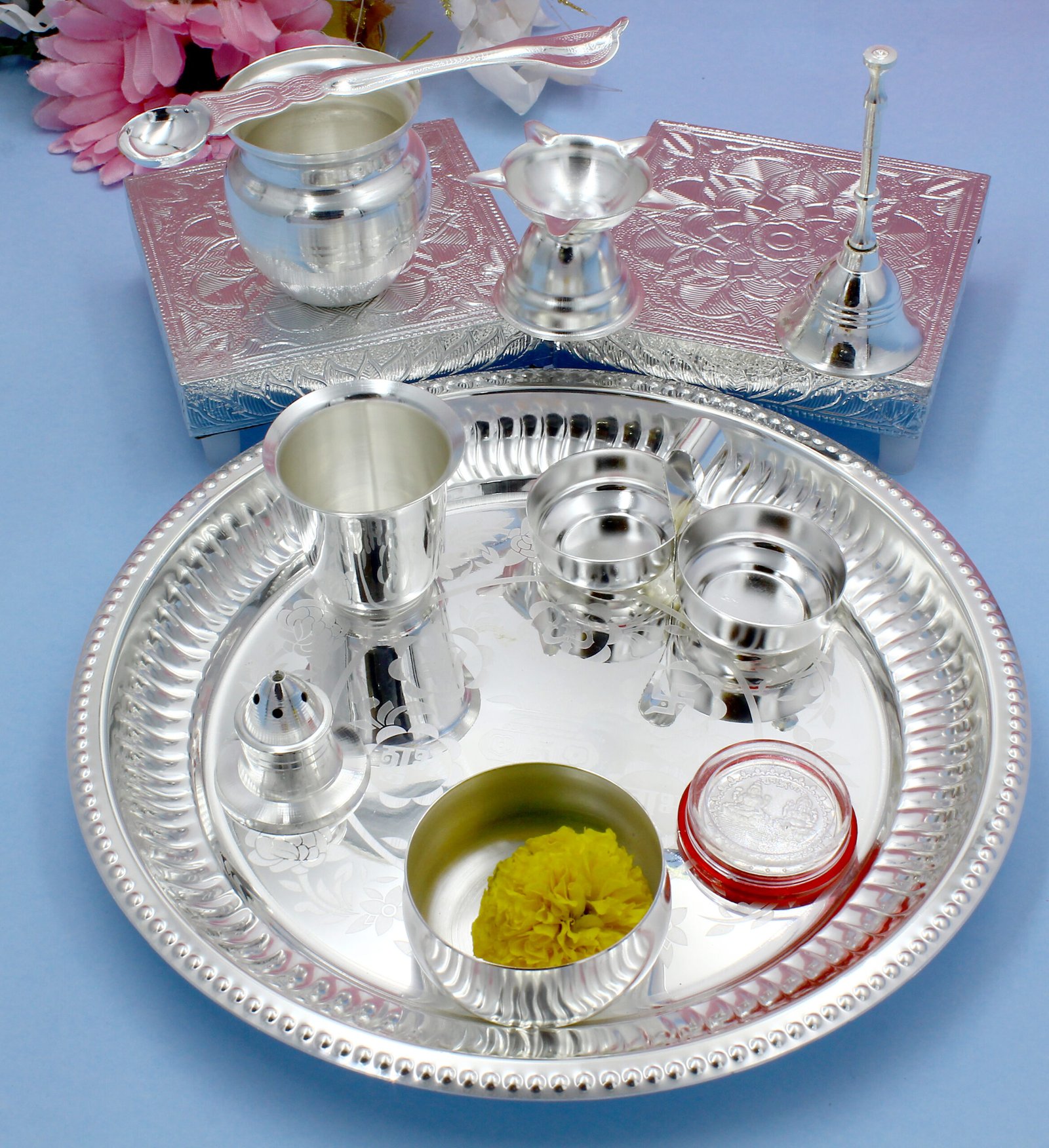 Pooja Set-(Pack Of 10)-PS 27 - Image 2