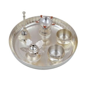 Pooja Set-Anti Tarnish-(Pack Of 6)-PS 20(A.T)