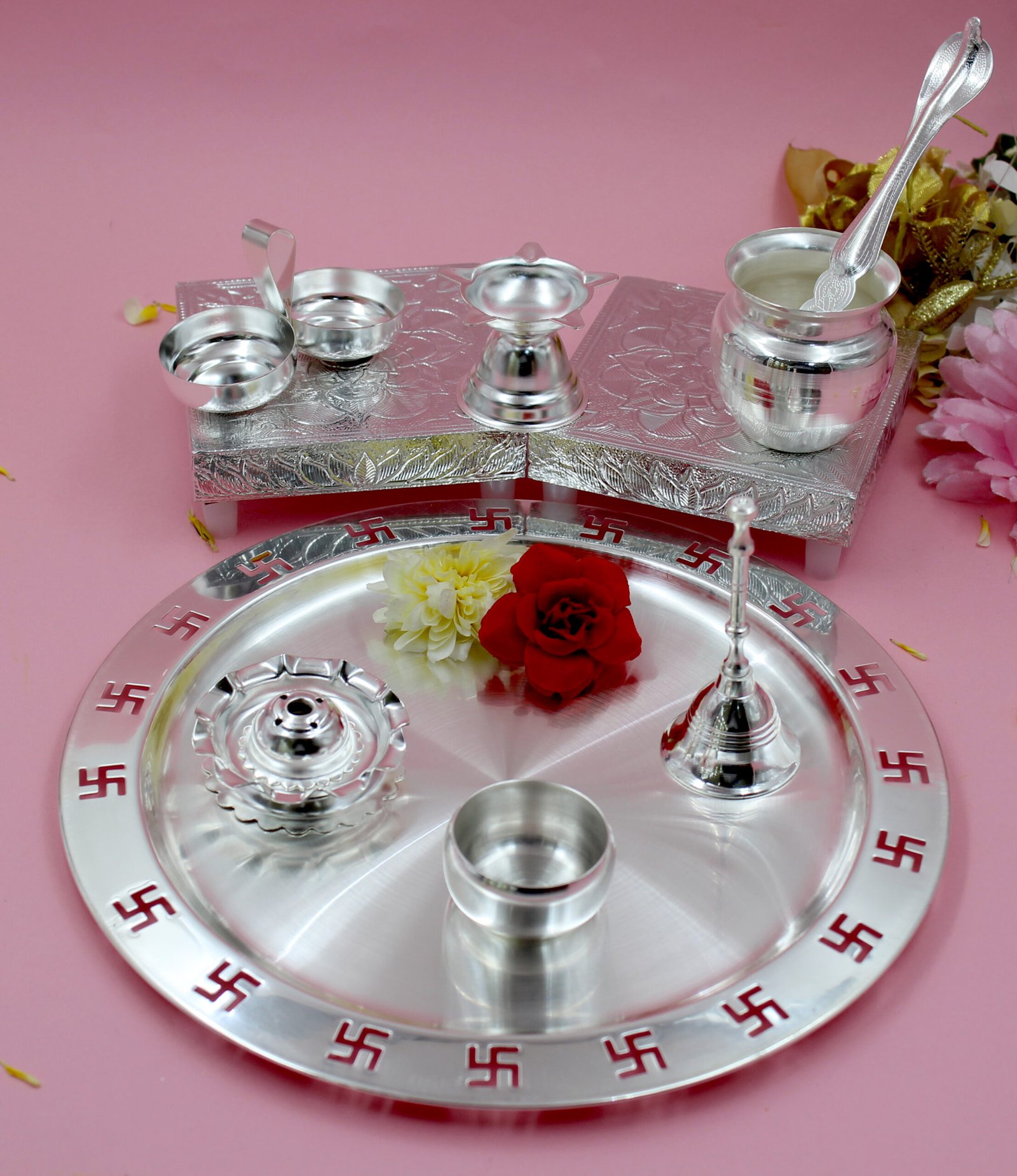 Pooja Set-(Pack Of 8)-PS 15 - Image 2