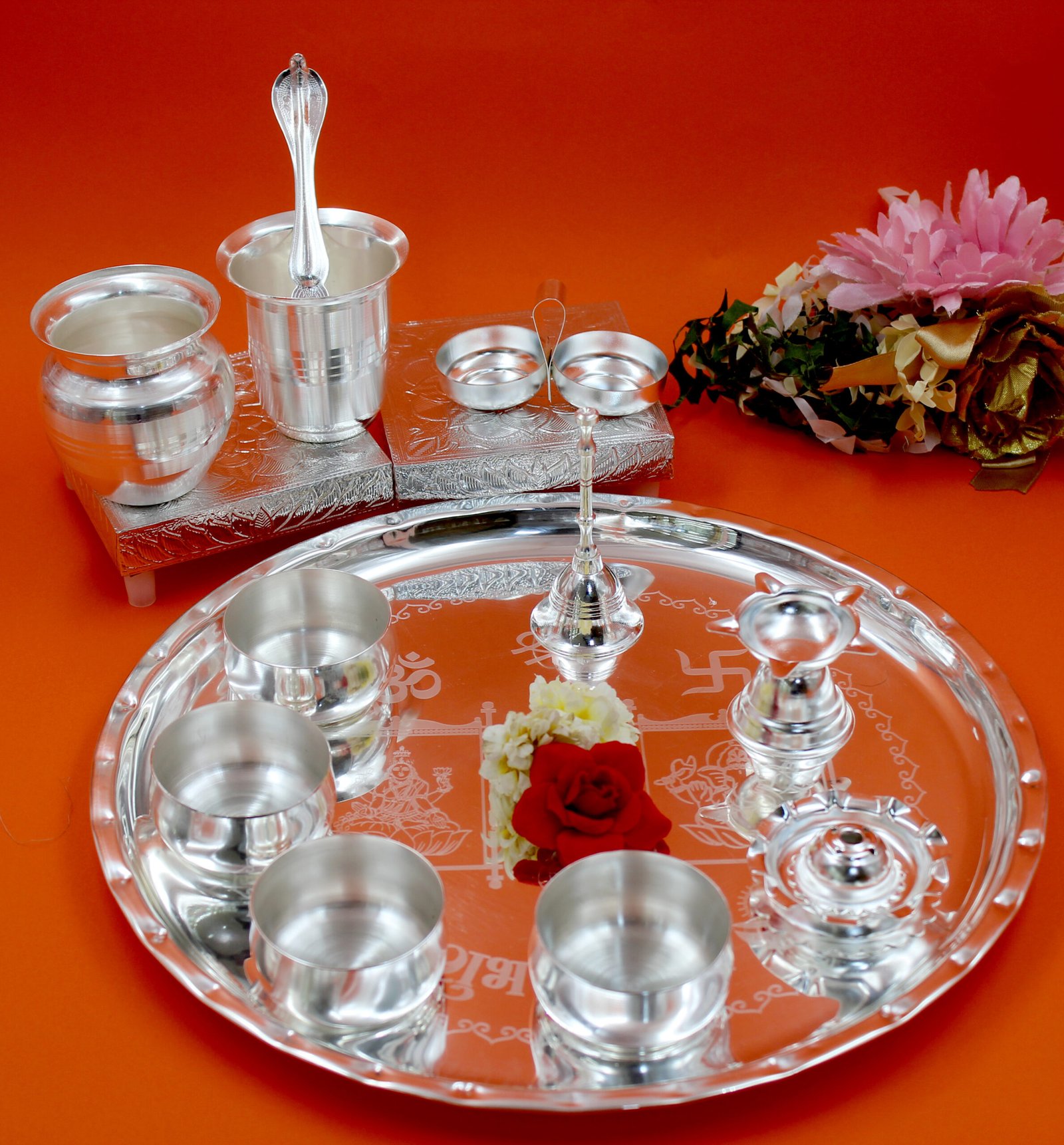 Pooja Set-(Pack Of 12)-PS 16 - Image 2