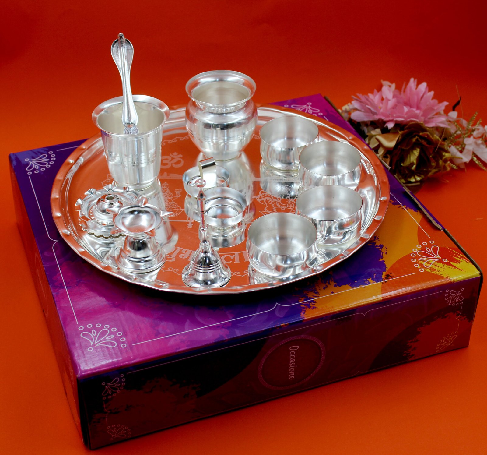 Pooja Set-(Pack Of 12)-PS 16 - Image 4