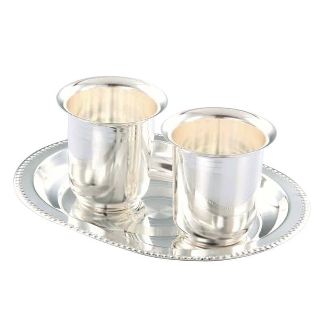 Tray/Glass Set-(Pack Of 3)-GT 25