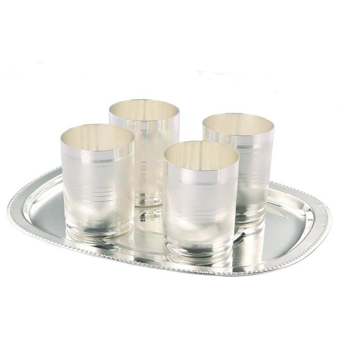 Tray/Glass Set-(Pack Of 5)-GT 41