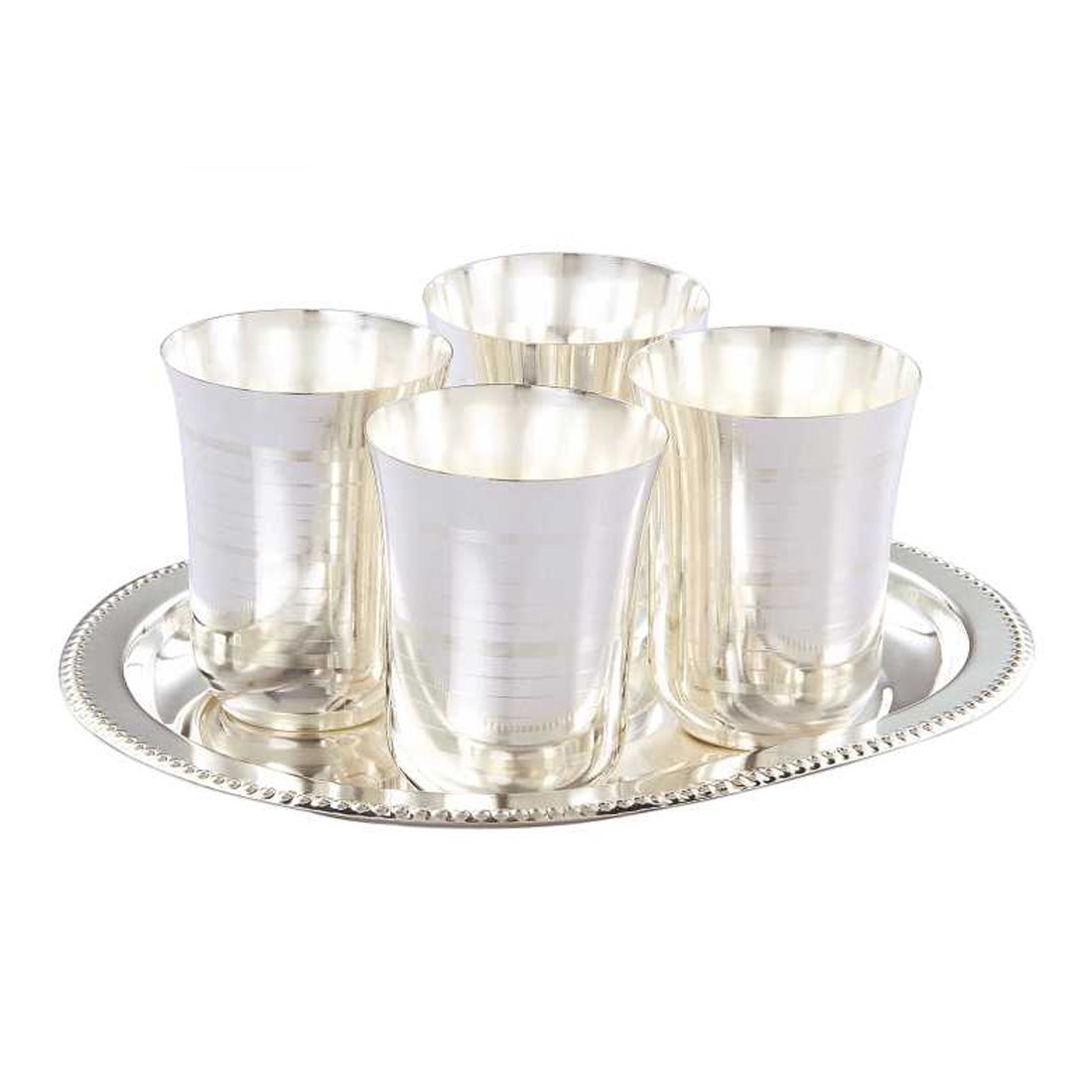 Tray/Glass Set-(Pack Of 5)-GT 47