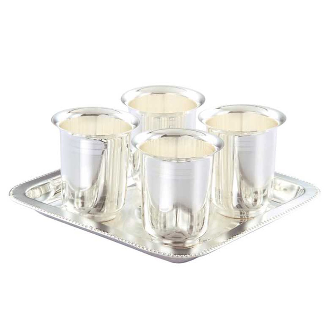 Tray/Glass Set-(Pack Of 5)-GT 48