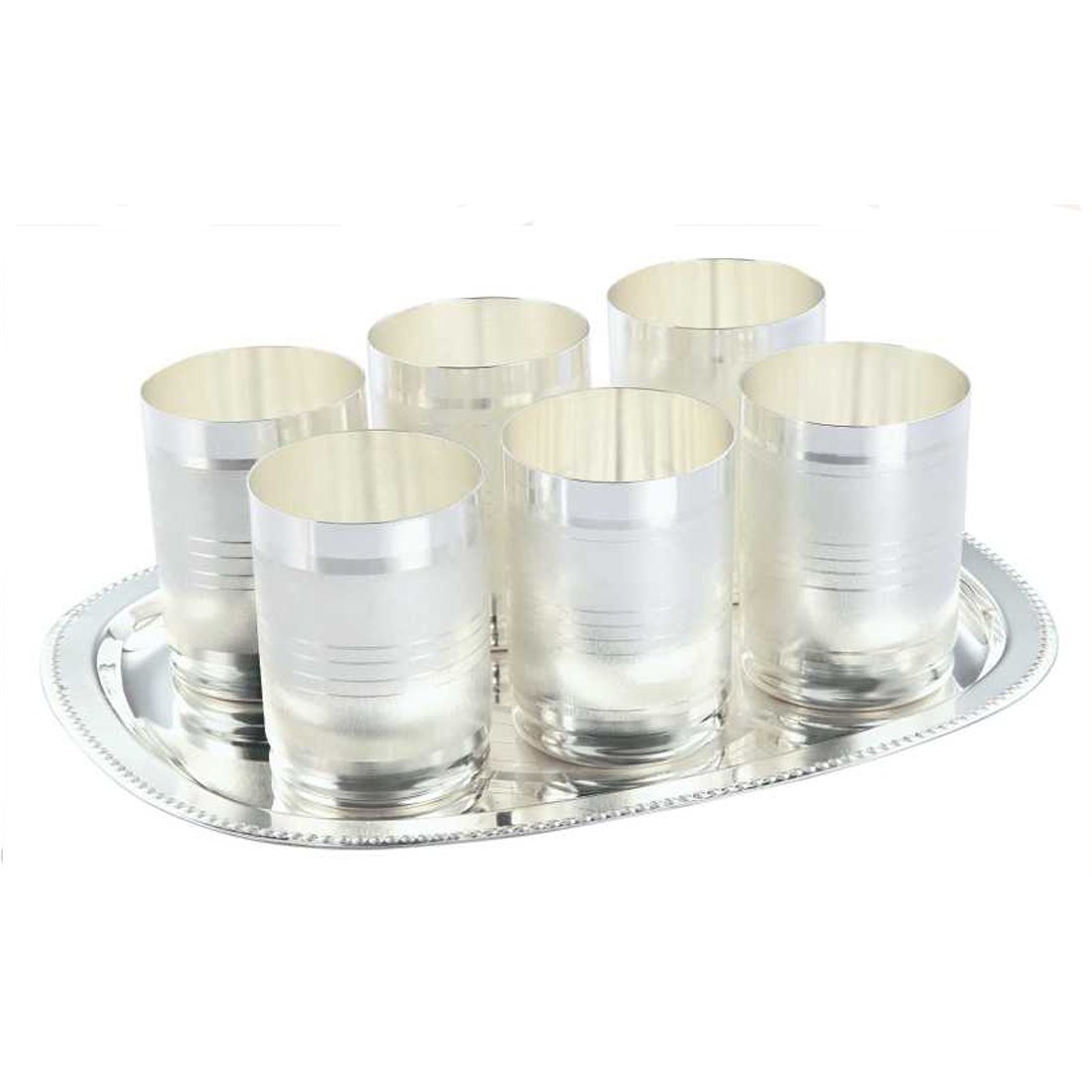 Tray/Glass Set-(Pack Of 7)-GT 62
