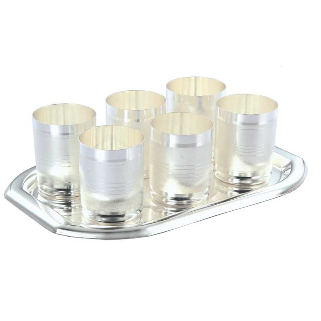 Tray/Glass Set(Pack Of 7)-GT 65