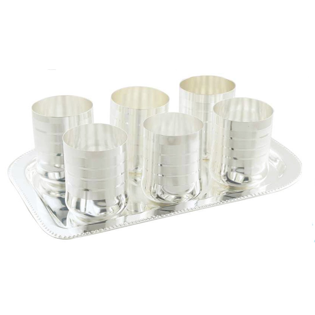 Tray/Glass Set-(Pack Of 7)-GT 70