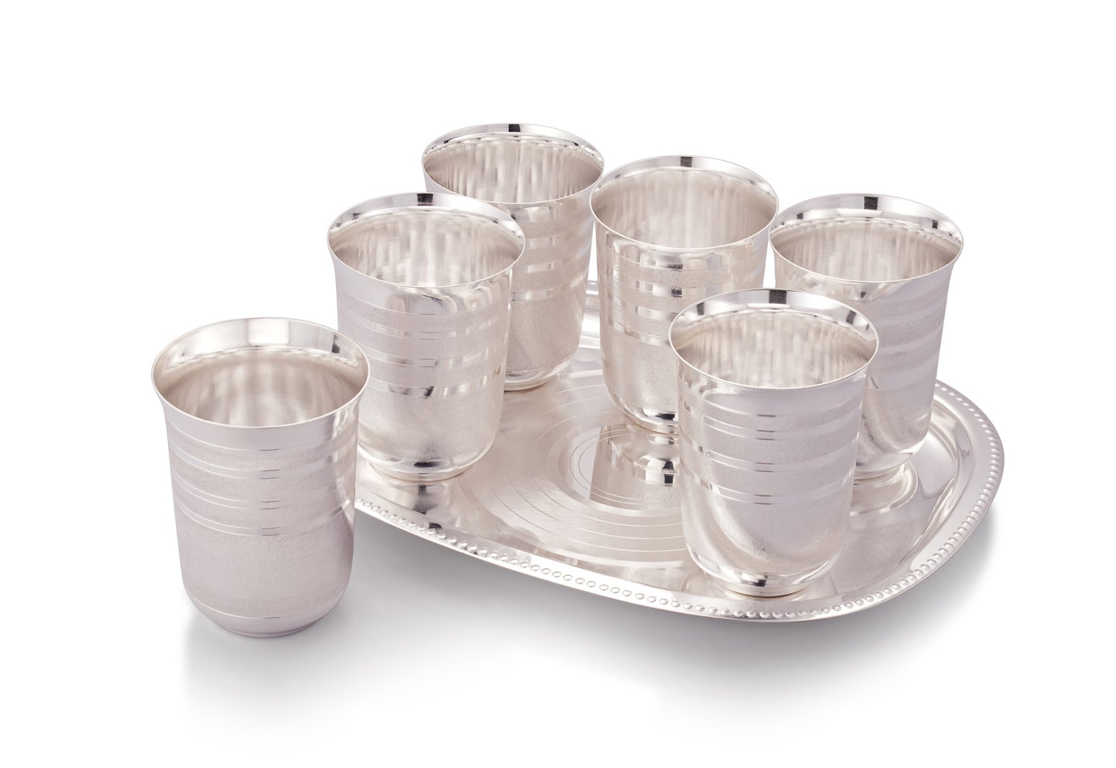 Tray/Glass Set-(Pack Of 7)-GT 61