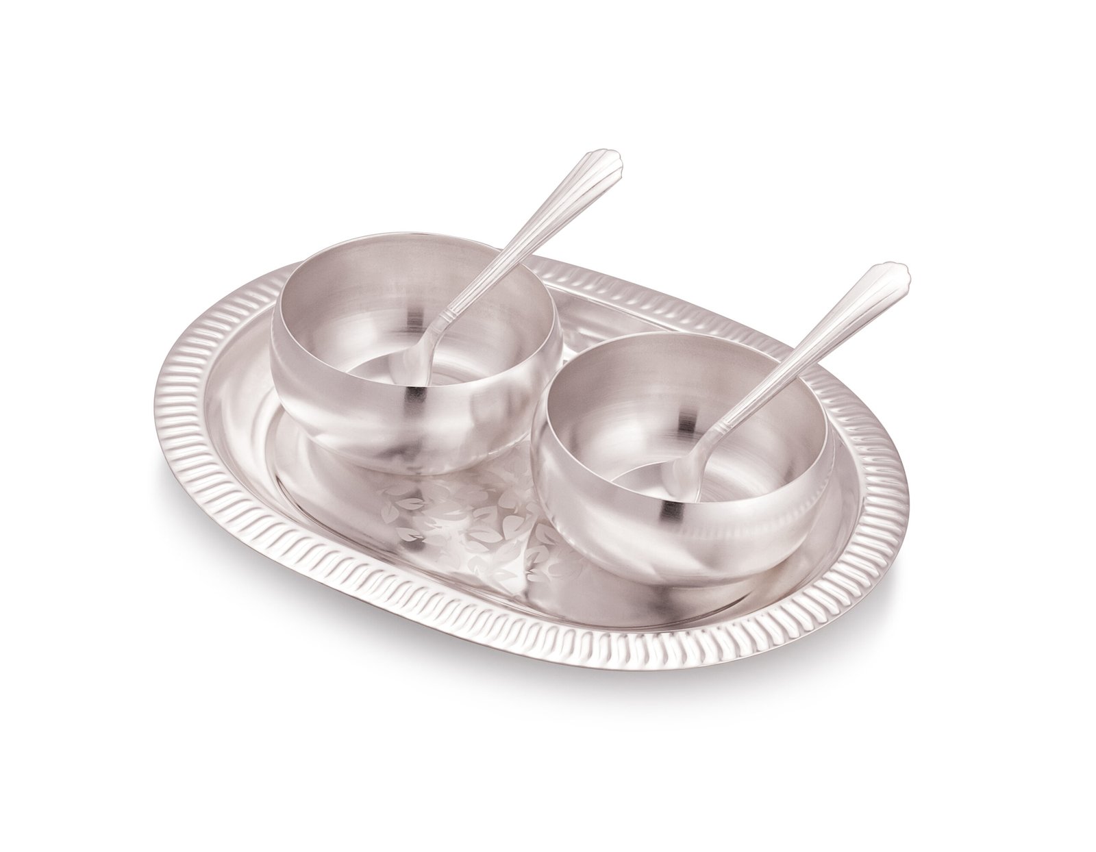 Tray/Bowl Set-(Pack Of 5)-TB 22