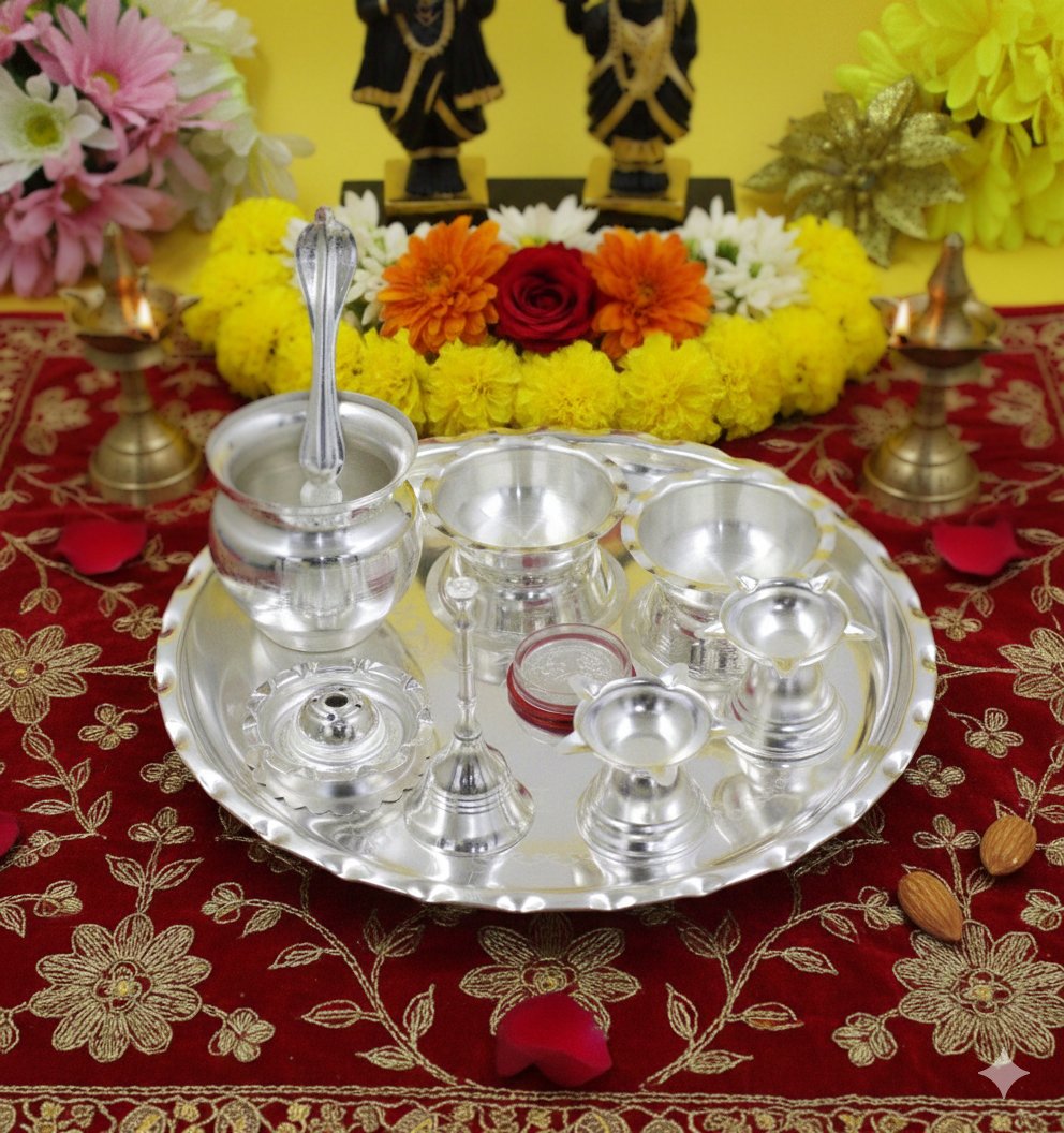Pooja Set-(Pack Of 10)-PS-8