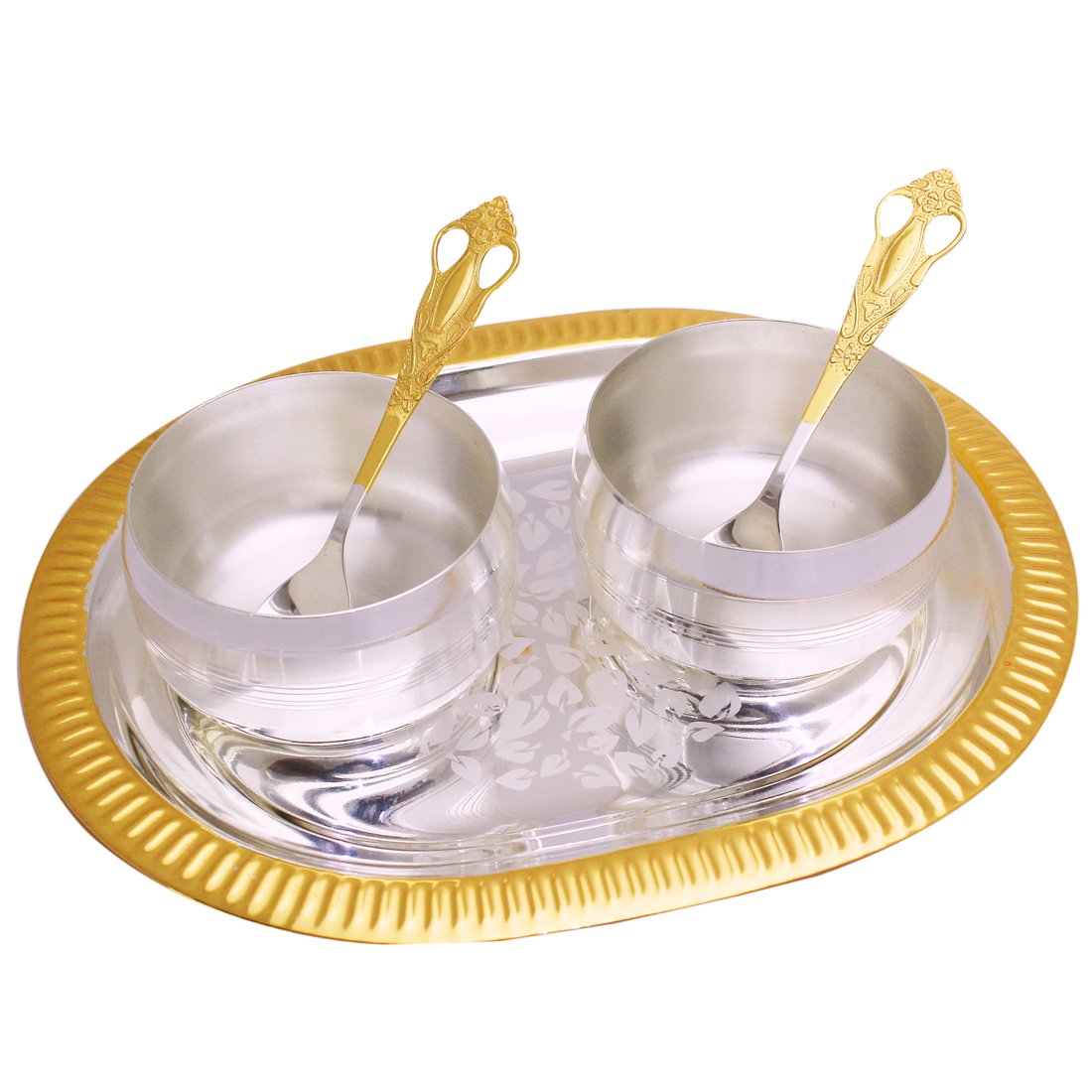 Tray/Bowl Set-(Pack Of 5)-TB 18(GS)
