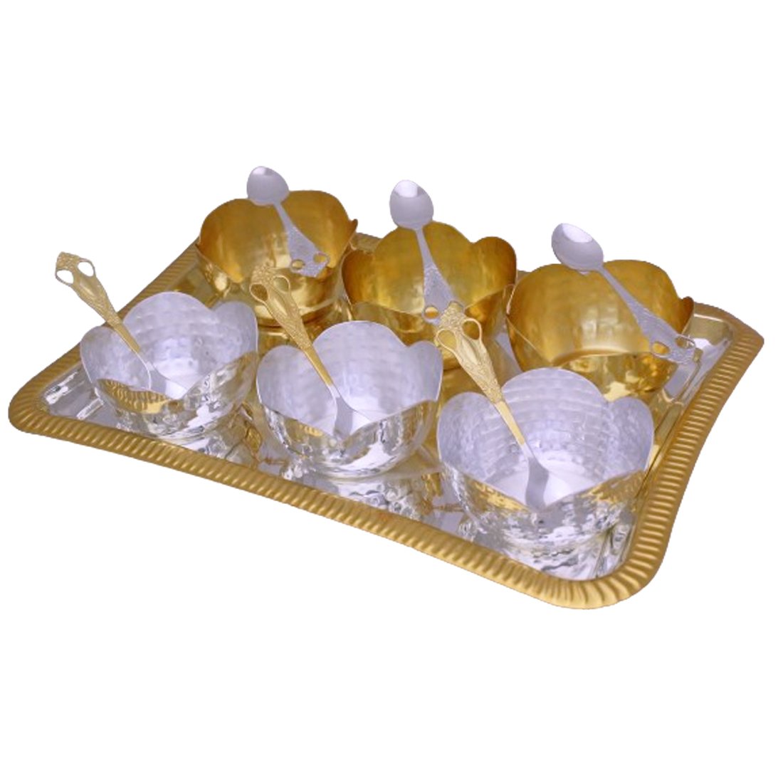 Tray/Bowl Set-(Pack Of 13)-TB 54(GS)