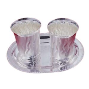 Tray/Glass Set-(Pack Of 4)-GT 31
