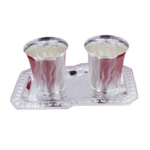 Tray/Glass Set-(Pack Of 3)-GT 32