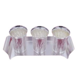 Tray/Glass Set-(Pack Of 3)-GT 33