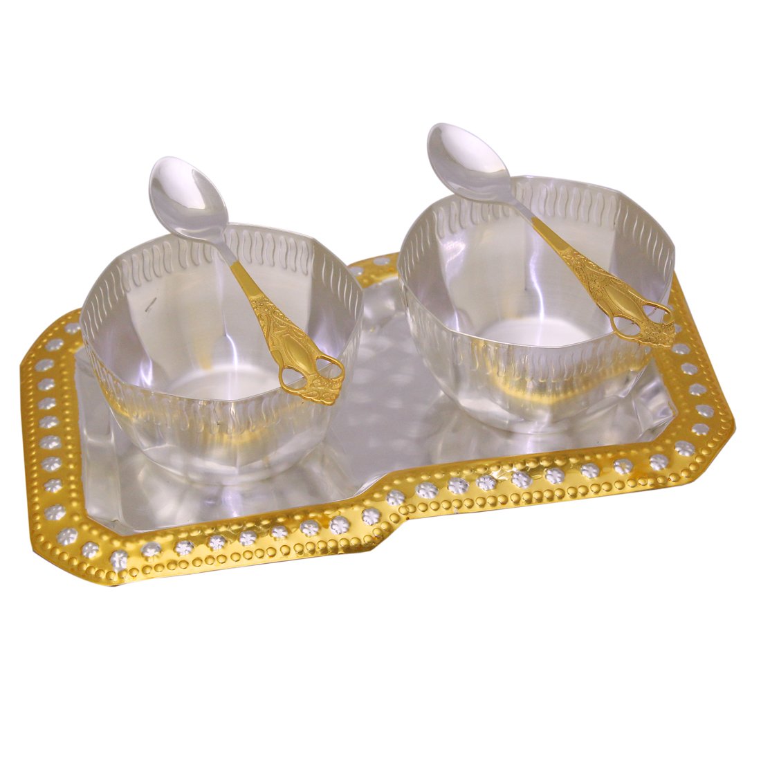 Tray/Bowl Set-(Pack Of 5)-TB 20(GS)