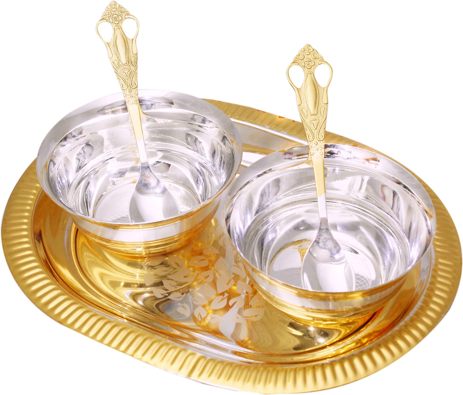 Tray/Bowl Set-(Pack Of 5)-TB 28(GS)