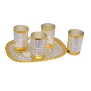 Tray/Glass Set-(Pack Of 5)-GT 43(GS)
