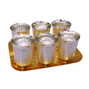 Tray/Glass Set-(Pack Of 7)-GT 66(GS)