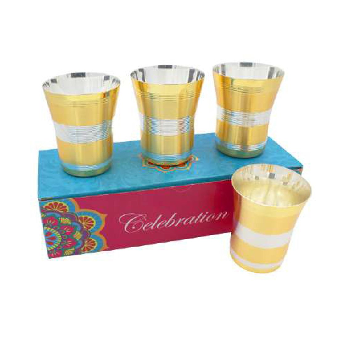 Set Of 4 Glass-(Pack Of 4)-S43DG(GS)