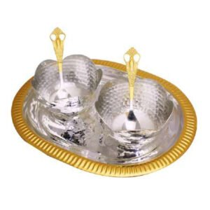 Tray/Bowl Set-(Pack Of 5)-TB 23(GS)