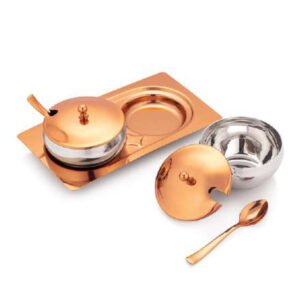 Tray/Bowl Set-(Pack Of 5)-TB 27(RG)