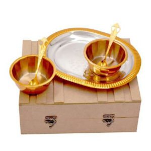 Tray/Bowl Set-(Pack Of 5)-WB-TB 21(RG)