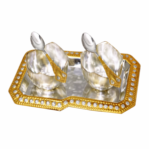 Tray/Bowl Set-(Pack OF 5)-TB 25(GS)