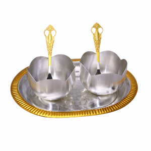Tray/Bowl Set-(Pack Of 5)-TB 27(GS)